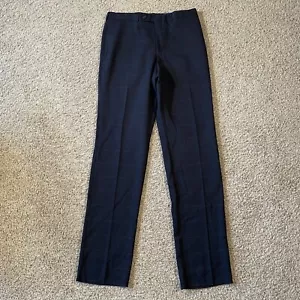 Pantaloni eleganti Lands' End uomo sartoriali in lana senza orli taglia 35 - Foto 1 di 10