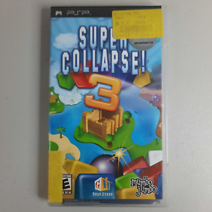 Super Collapse 3 (Sony PlayStation Portable PSP, 2007) Complete In Box CIB
