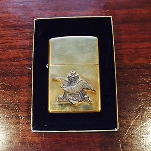Zippo Lighter Budweiser Emblem 1997 Design - Picture 1 of 2