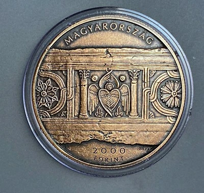 Hungary 2000 Forint 2022 BP      BU  commemorative coin - Image 1 of 2
