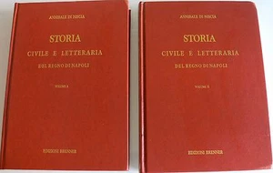 ANNIBALE DI NISCIA STORIA CIVILE E LETTERARIA DEL REGNO DI NAPOLI BRENNER 1993 - Imagen 1 de 1