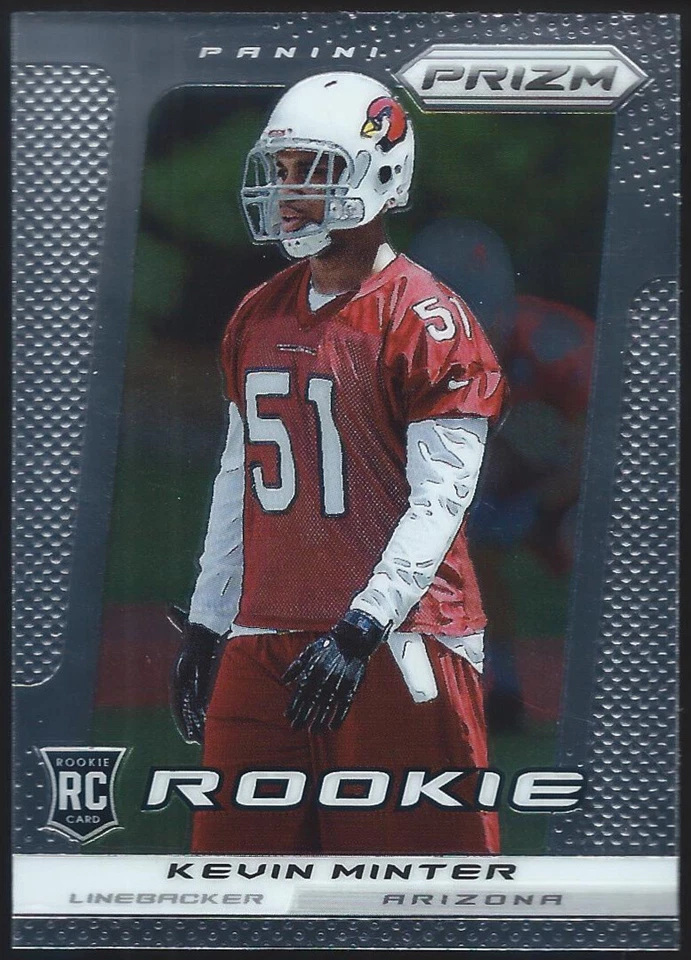 2013 Panini Prizm Football KEVIN MINTER RC Rookie Card #256 - Image 1 of 1