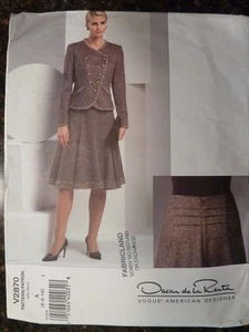 Vogue V2870 Oscar de la Renta American Designer 2005 Pattern size 6/8/10 Uncut - Picture 1 of 2