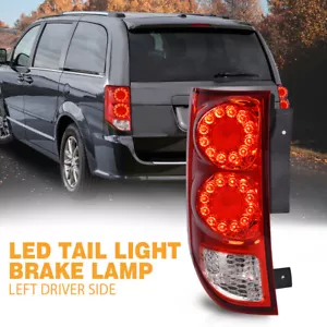 Fit For 2011-2020 Dodge Grand Caravan LED Tail Light Brake Lamp Left Driver Side - Picture 1 of 14