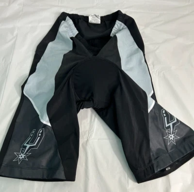 VOmax Womens SAN ANTONIO SPURS 🏀  CYCLING COMPRESSION SHORTS Size (XL) - Image 1 of 3