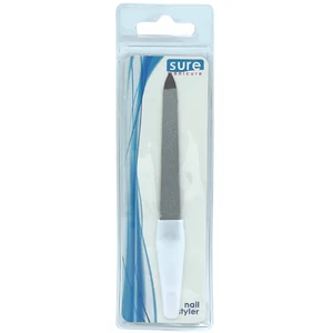Metal Nail File Nail Styler with Handle Double Sided Cuticle 12.5cm - Picture 1 of 1