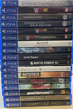 Playstation 4 Games Selection - Top Quality - Mint Condition