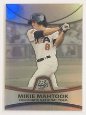 Mikie Mahtook 2010 Bowman Platinum Collegiate National Team 611/999 USA 