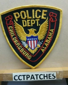 CHILDERSBURG, ALABAMA POLICE STOCK EAGLE SHOULDER PATCH AL - Bild 1 von 2