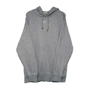 Nike Grey Hoodie Small Relaxed/Medium Regular Fleece Lined Men's Women's - Picture 1 of 7