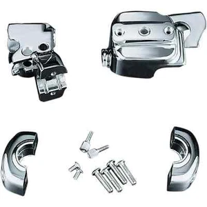 Kuryakyn 9126 Chrome Brake & Clutch Control Dress-Up Kit - Picture 1 of 2