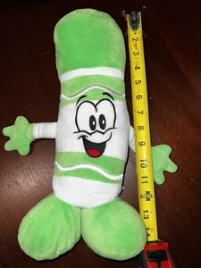 Crayola Experience Green Plush Marker Twist O Lime Stuffed Character Toy 13.5" - Picture 1 of 5