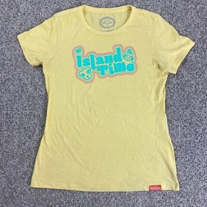Nintendo Official Seal T-Shirt Womens XL Yellow Island TIme - Picture 1 of 12