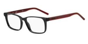 NUEVO Y AUTÉNTICO Hugo Boss HG 1163 OIT NEGRO/ROJO 55 `17 - Imagen 1 de 3