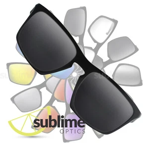 Black NON POLARIZED Replacement Lenses for Oakley Sliver & Foldable OO9262 - Picture 1 of 5