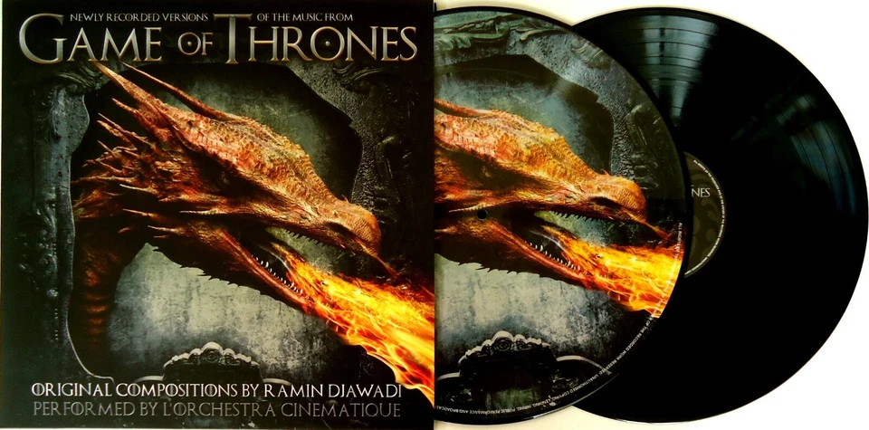 Music From GAME OF THRONES 2 LP Ramin Djawadi-L'Orchestra Cinematique - Limited - Image 1 of 4