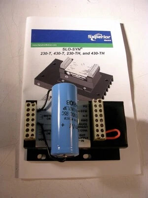 NEW (NOS) Superior Electric SLO-SYN 430-T 3.5A 30V Translator Drive Module W/CAP - Image 1 of 4