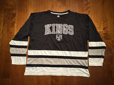 Los Angeles Kings Sweater Mens XL Black Crewneck Pullover Embroidered Hockey - Image 1 of 4