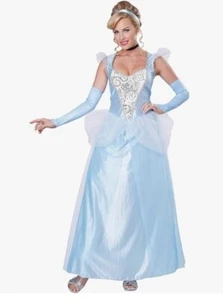 Cinderella - Princess - Blue - Classic Costume - Adult - 4 Sizes - Picture 1 of 3