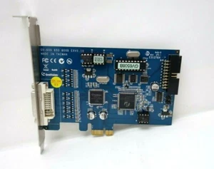 Genuine Geovision GV-650B EXV5.10 8 Ch Hybrid PCI-e V8.6.2 DVR Card *NO CABLES* - Picture 1 of 8