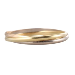 Cartier Trinity 18k Gold Rolling Armreif Armband - Bild 1 von 4