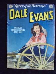 DALE EVANS #6 1949 DC WESTERN GOLDEN AGE COMIC PHOTO COVER - Picture 1 of 3