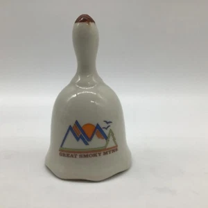 Vintage 3 1/2” “Great Smoky Mountains” Ceramic Bell - Picture 1 of 8