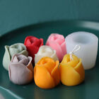 3D Tulip Flower Candle Mold Handmade Soap Mould Silicone DIY Tool Cr_Z0