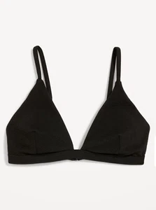 Old Navy Damen Pucker Triangel Bikini Schwimmen Oberteil schwarz Übergröße 3X oder 4X $ 25 - Bild 1 von 3