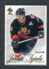 2001-02 PRIVATE STOCK GOLD #11 JAROME IGINLA 14/106 *14717