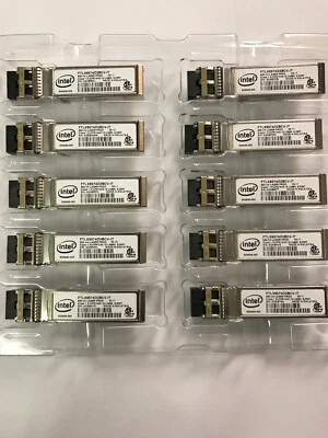 HOLOGRAMA Intel FTLX8574D3BCV-IT 10Gb E10GSFPSR E65689-005 SFP+ para X520 X710 Foto 1 de 3