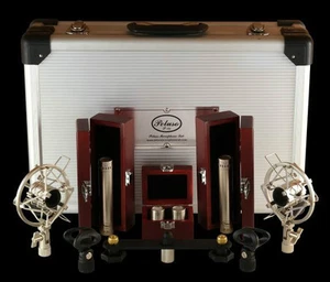 Peluso P-84 SK Stereo Kit - Small Diaphragm Microphones w/Cardioid & Omni Caps - Picture 1 of 3