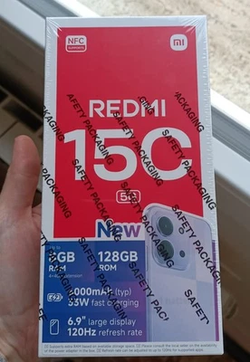 Xiaomi SMARTPHONE Redmi 15C 5G NERO 6.9" 50 MPX  4 GB RAM 128 GB 6000Mah NFC - Immagine 1 di 3