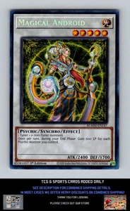 Battles of Legend: Monster Mayhem #BLMM-EN147 Magical Android Secret Rare - Picture 1 of 2