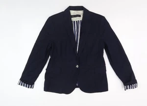 Zara Basic Women's Blue Blazer Jacket 4XL - Picture 1 of 12