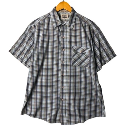 Camisa Levi's vintage a cuadros manga corta años 70-80 para hombre talla L Foto 1 de 4