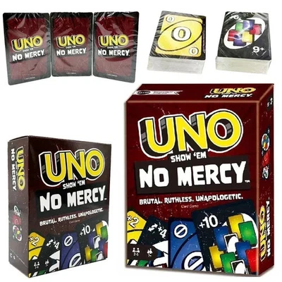 Uno No mercy Game Board Games UNO Cards Table Family Party Entertainment UNO Gam - Image 1 of 4