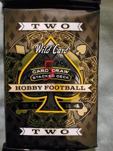 2024 Wild Card 5 Card Draw Stacked Deck Hobby Sealed Pack /2 Auto Autograph - Picture 1 of 1