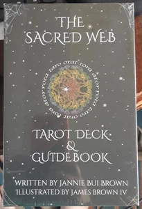 The Sacred Web: Tarot Deck & Guide Book Boxed Sealed Jannie Bui & James Brown - Picture 1 of 15