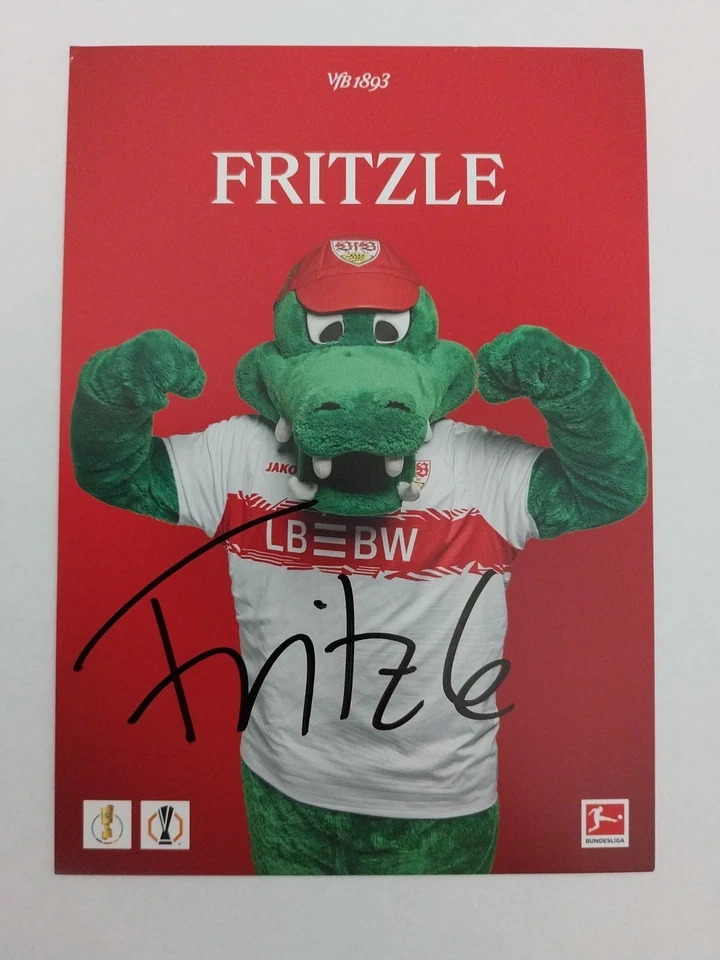 VFB Stuttgart Fritzle Autogramm Signiert AK - Bild 1 von 1