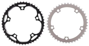 TruVativ Road Bike 52/42T Chainring SET 2x11 Speed Alloy 130BCD 5-Bolt Double CX - Picture 1 of 3
