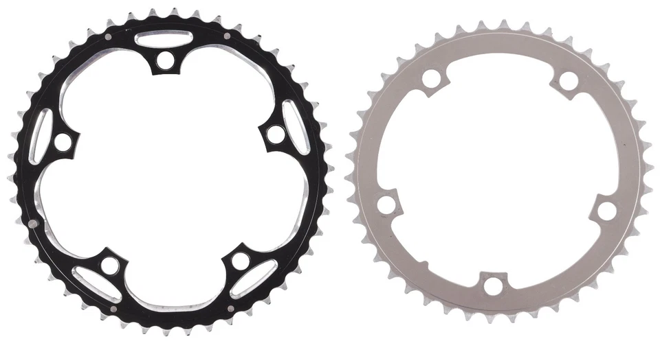 TruVativ Road Bike 52/42T Chainring SET 2x11 Speed Alloy 130BCD 5-Bolt Double CX - Image 1 of 3