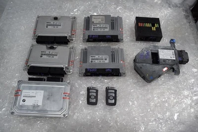 03-08 BMW 760i Motor ordenador interruptor encendido llave ECM ECU DME CAS 7527594 E65 Foto 1 de 4