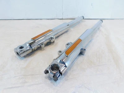 Horquillas delanteras Harley Davidson Road King Electra Glide clásicas cromadas Foto 1 de 4