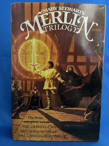 Mary Stewart's Merlin Trilogy 1980 Hardcover Three Novels EXCELLENT - Picture 1 of 3