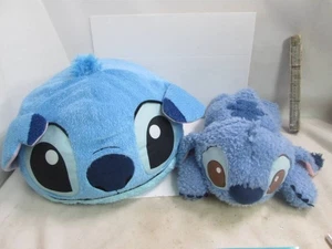 Disney Stitch Giga Zakka Dome Cushion (Unused) + Super BOG Plush Toy with tags - Picture 1 of 7