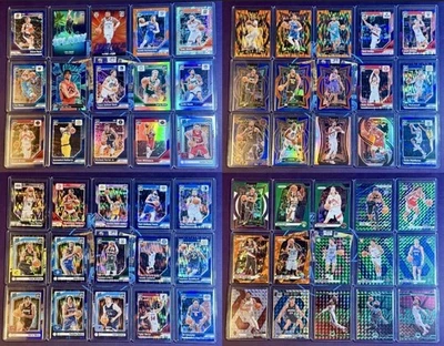 LOT OF 60 PARALLELS! NBA 2024-25 Panini PRIZM, MOSAIC, SELECT, DONRUSS OPTIC - Image 1 of 4