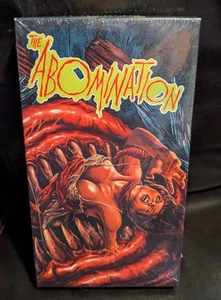 The Abomination VHS 1986 BRAND NEW SEALED Wild Eye Visual Vengeance Muther Video - Picture 1 of 6
