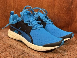 Worn Puma NRGY v2 Atomic Blue 189141-03 BASF Infinergy Material Men’s U.S. sz 13 - Picture 1 of 21