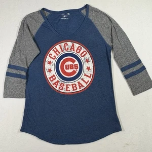 Chicago Cubs Baseball T-Shirt Original Merchandise By 5th. & Ocean Large - Bild 1 von 12